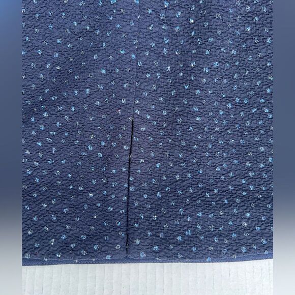 David Warren Blue Sparkle Night Out Dress 4 - Picture 7 of 7